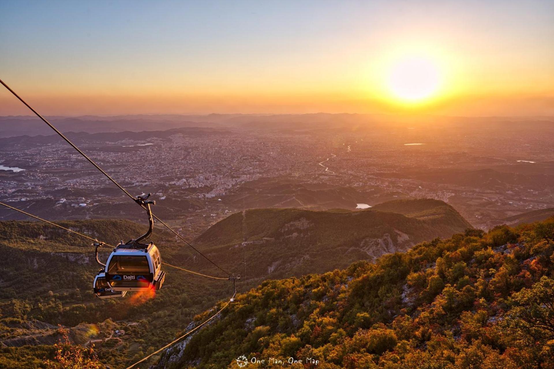 Dajti Mountain View Daire Tiran Dış mekan fotoğraf
